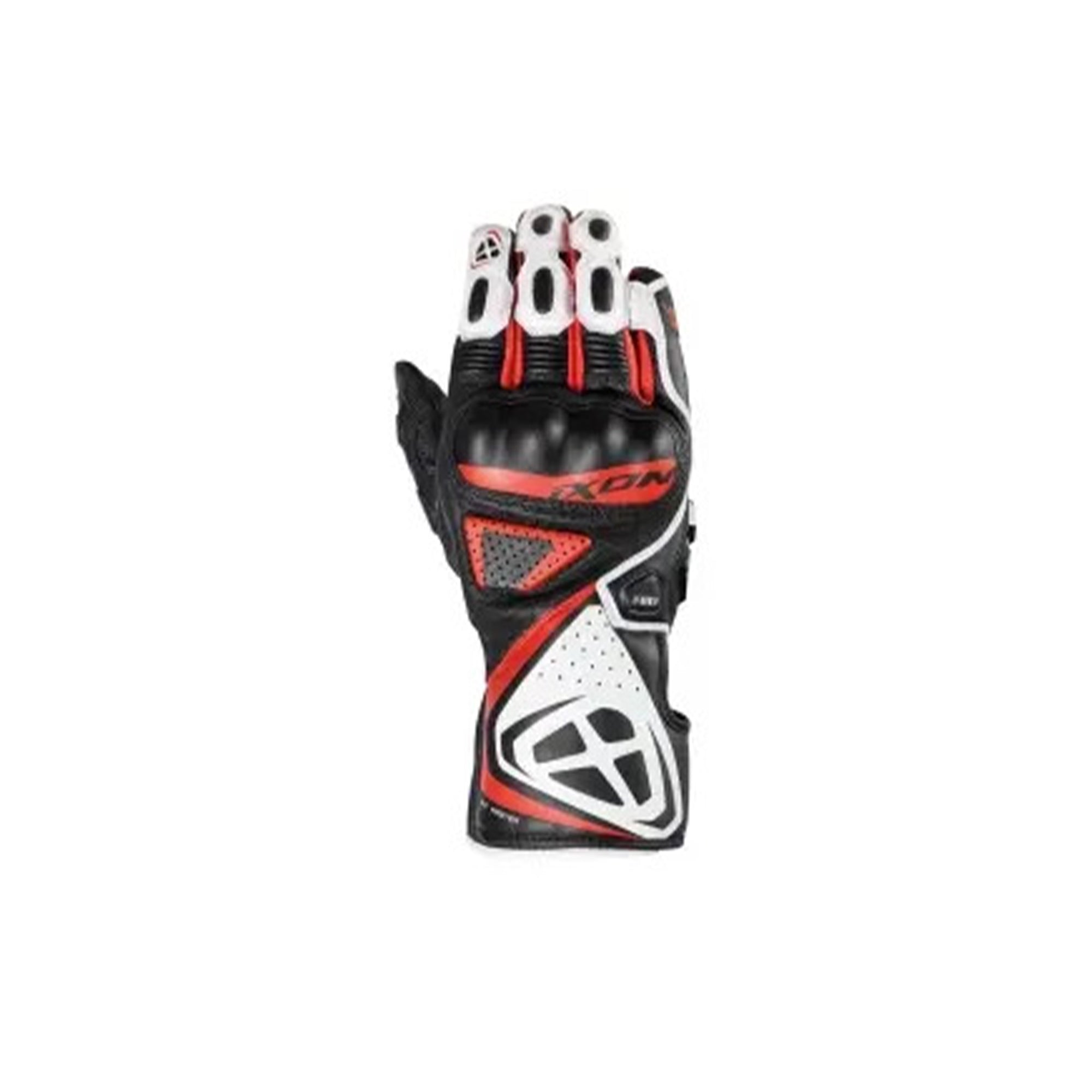 IXON- GUANTES GP5 AIR MAN BLACK/WHITE/RED – 1 – Maximomoto PT