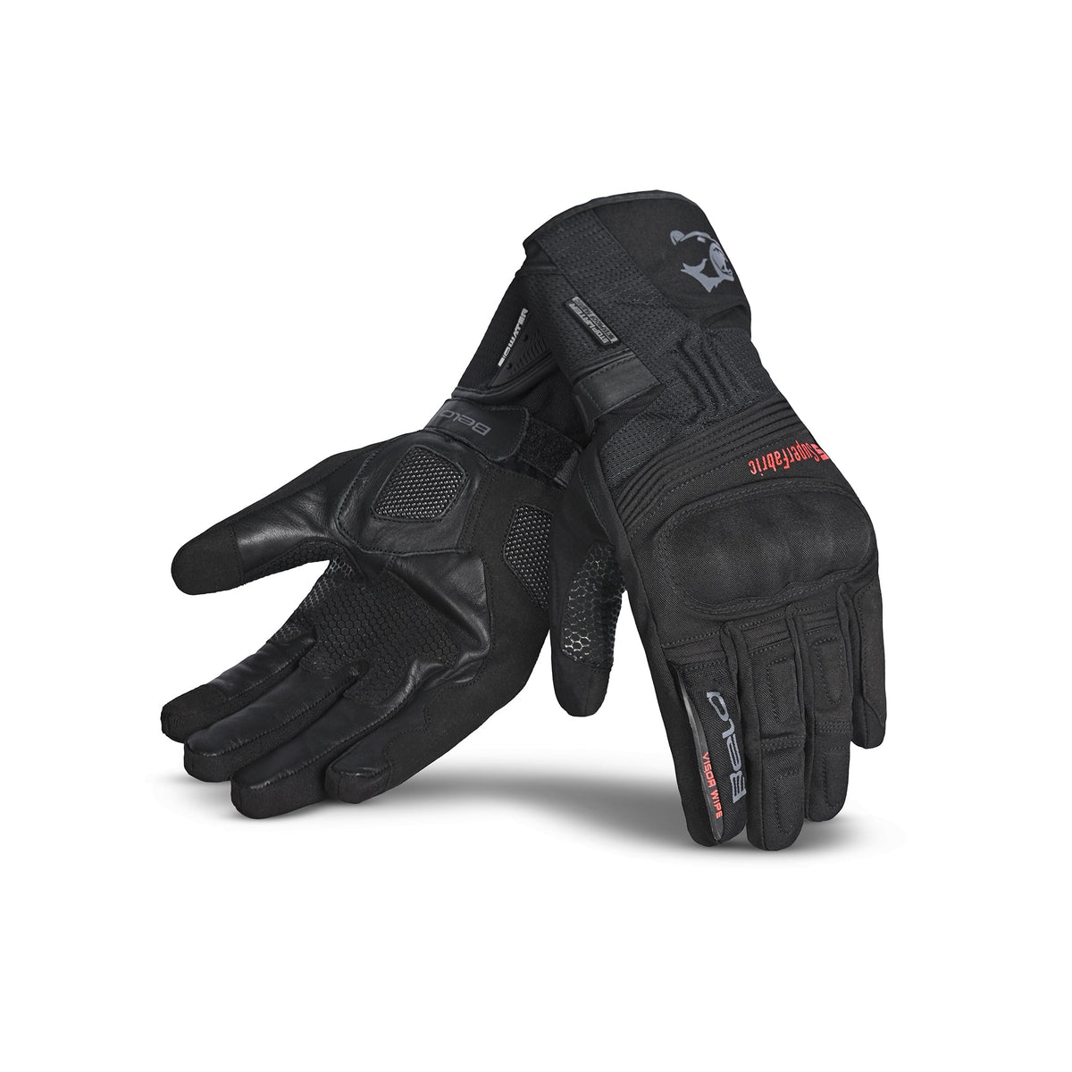 BELA STORM WINTER WP Moto Textil Luvas Preto