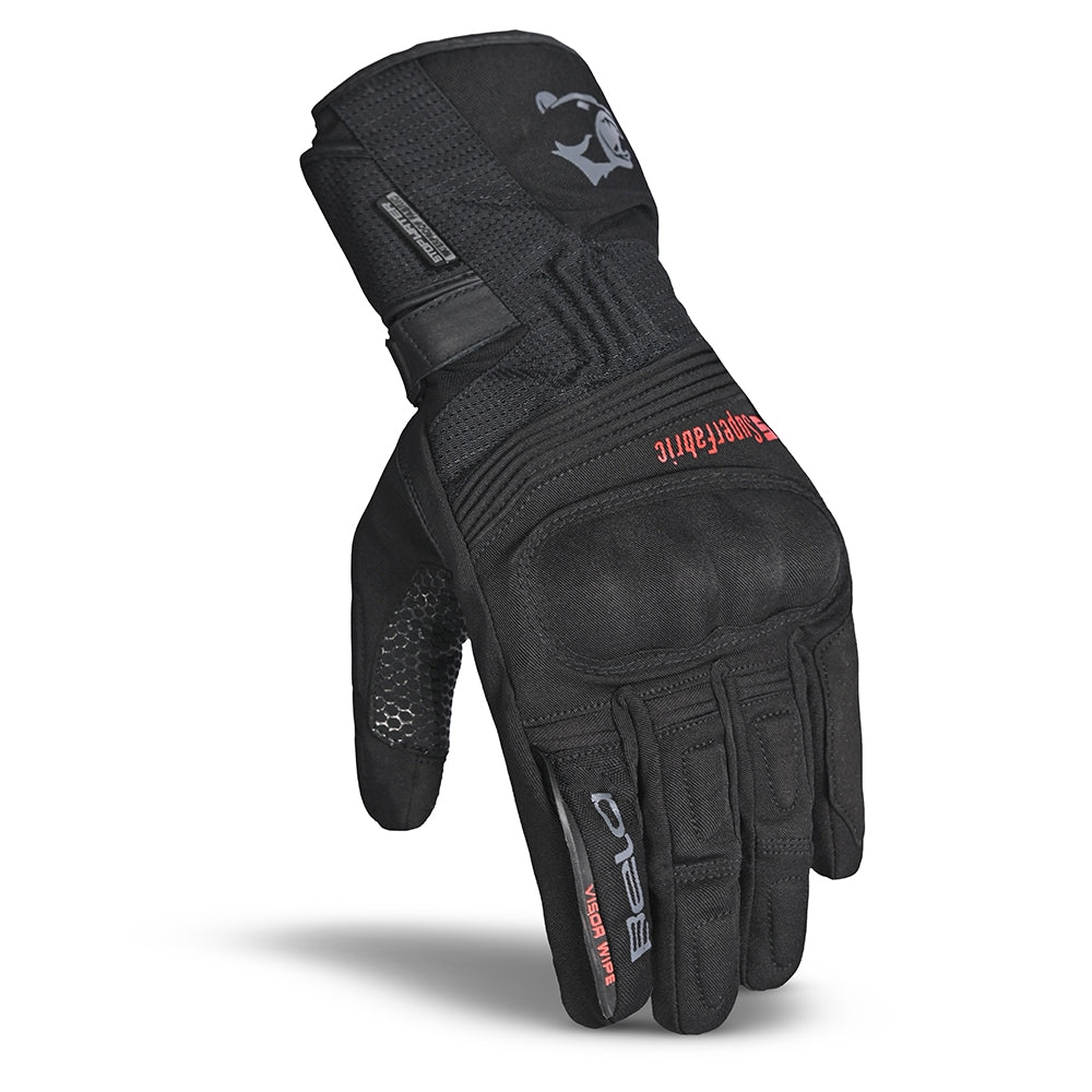 BELA STORM WINTER WP Moto Textil Luvas Preto