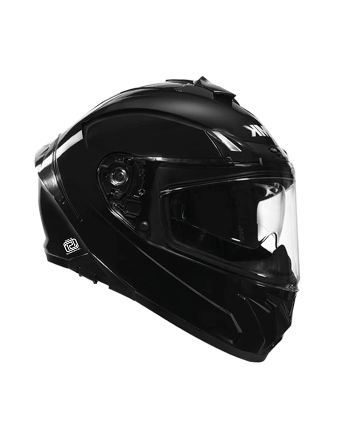SMK TYPHOON MOTO INTEGRAL CAPACETE PRETO BRILLO (GL200)