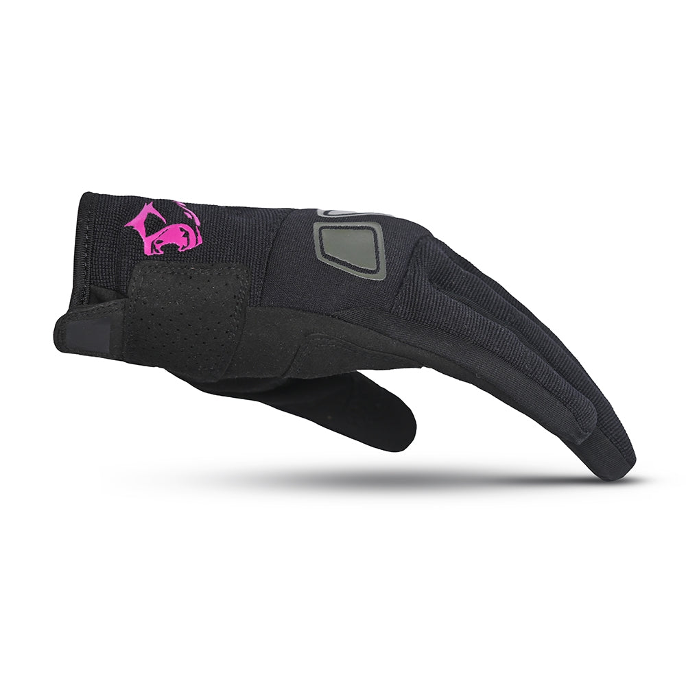 BELA LMBU 2 Motorcycle Lady Textile Gloves Black Pink – 5 – Maximomoto PT