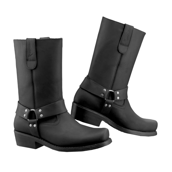 FALCO BOTAS HERITAGE BIKER BLACK – 1 – Maximomoto PT