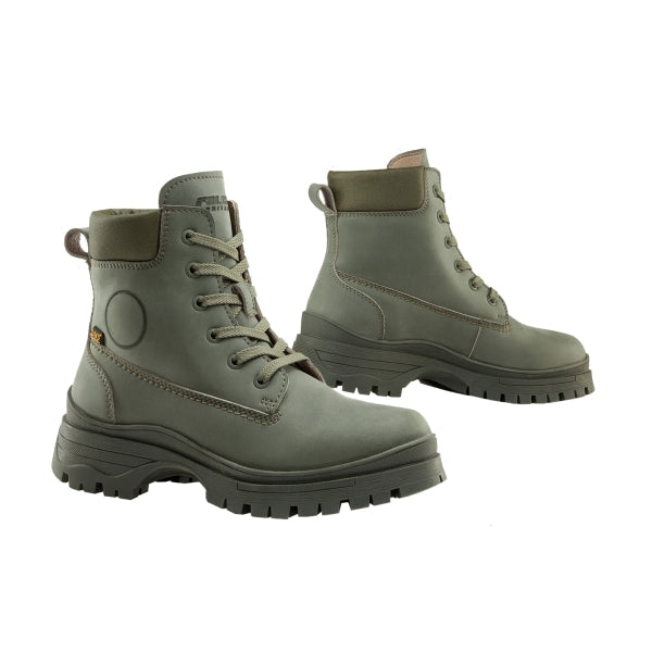 FALCO HERITAGE ZARAH ARMY-GREEN BOOTS – 1 – Maximomoto PT