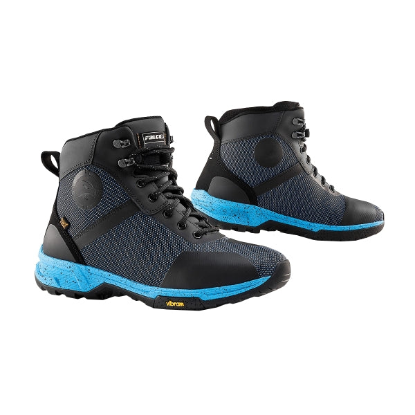 FALCO NAKED HYKE BOOTS BLACK/CYAN – 1 – Maximomoto PT