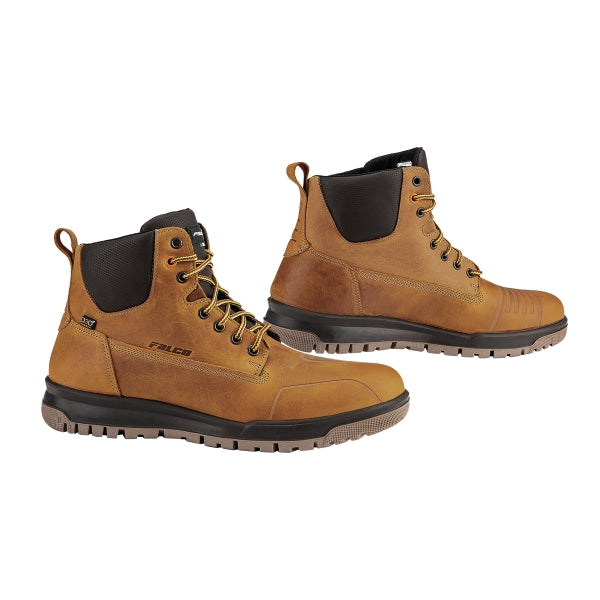 FALCO SCOOTER/MAXISCOOTER PATROL BOOTS CAMEL BROWN – 1 – Maximomoto PT