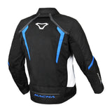 MACNA GRISCO Moto Homem Textil Casaco Preto Branco Azul