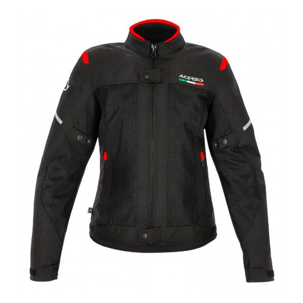 ACERBIS - casacos CE ON ROAD RUBY LADY NERO/ROSSO – 3 – Maximomoto PT