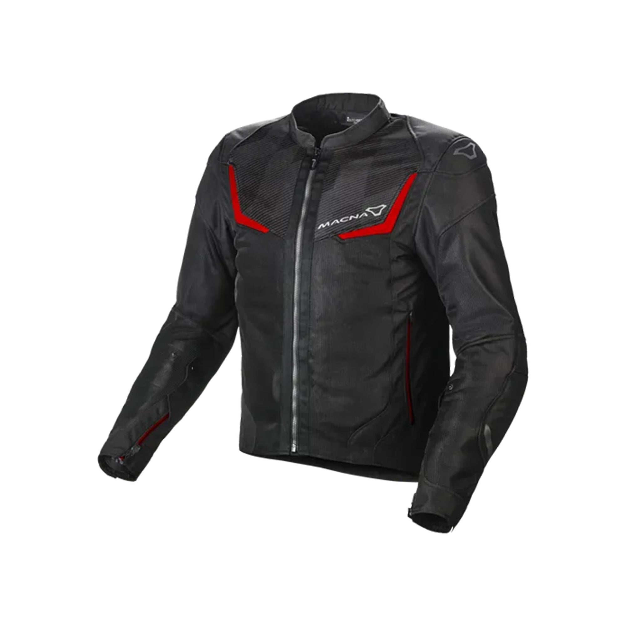 Macna Orcano Textile Man Dark Jackets, gray/black/red – 1 – Maximomoto PT