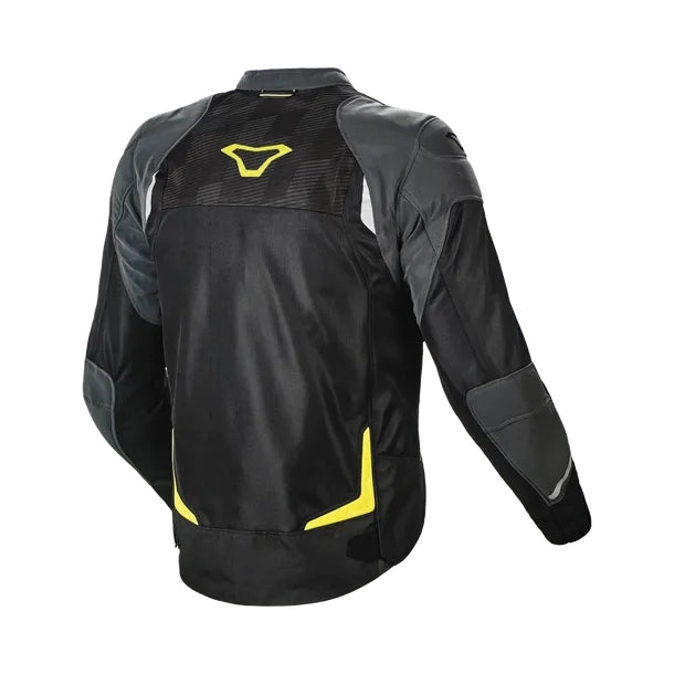 Macna Orcano Textile Jackets, Men's Black/Night Eye/Fluorescent Yellow – 2 – Maximomoto PT