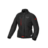 MACNA NIVALA Moto Senhora Textil Casacos Preto Vermelho