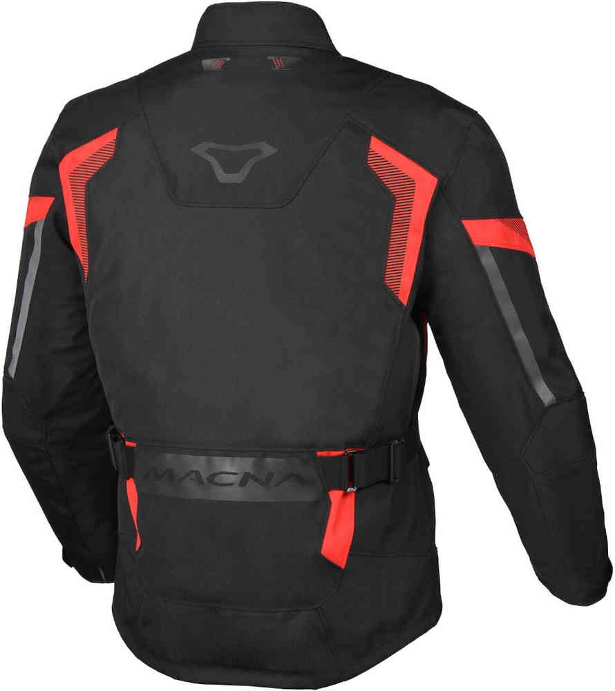 Macna Vault waterproof textile coats Black/red – 3 – Maximomoto PT