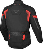 Macna Vaulture casacos textil impermeable Black/red