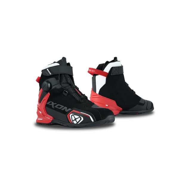 IXON BULL 2 WP MAN BOOTS BLACK / WHITE / RED  – 1 – Maximomoto PT