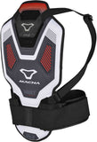 Macna Vault Protector de espalda Black/white/red - SECURTEX MOTOR S.L (t/a MaximoMoto)