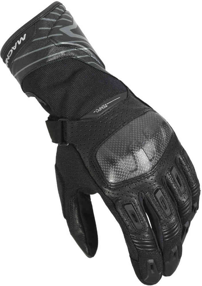 Macna Tempo Perforated Gloves Black – 2 – Maximomoto PT