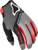 Macna Heat-1 Luvas de motocross Black/grey/red