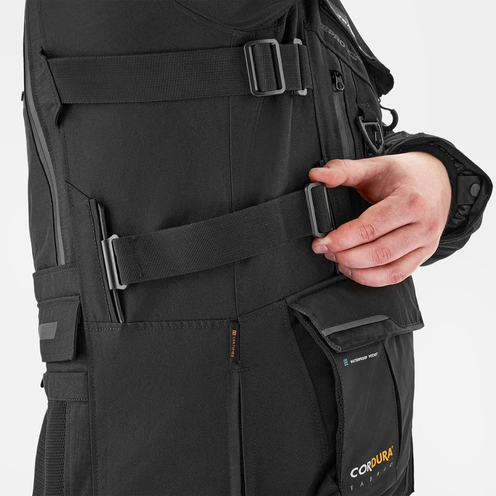 SHIMA TRACKER HOMBRE DE MOTO DE TURISMO CHAQUETA NEGRO – 6 – Maximomoto PT
