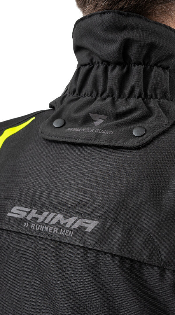 SHIMA RUNNER Moto Textil Homem Casacos Fluorescente