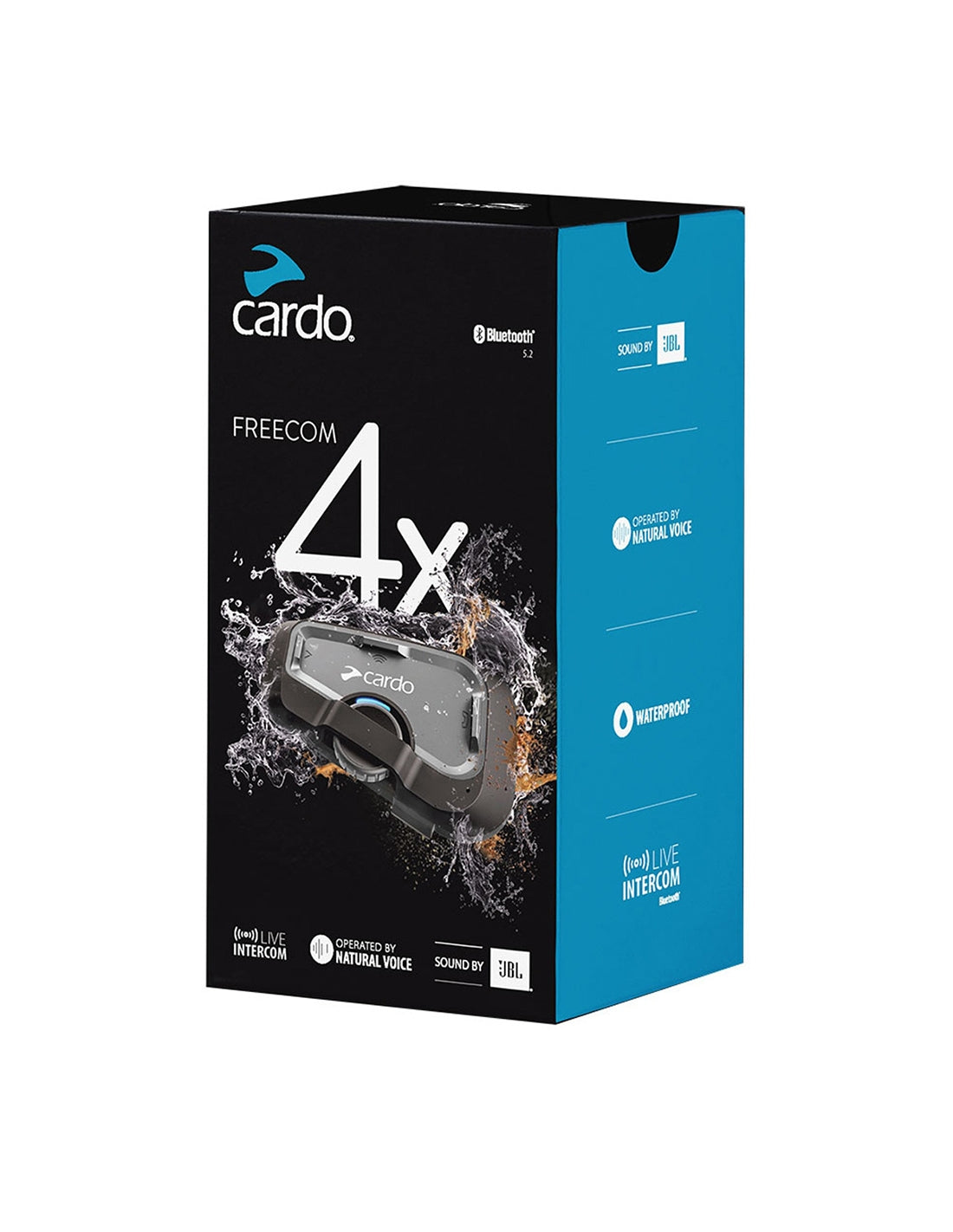 Cardo Freecom 4x Single Pack communication system – 1 – Maximomoto PT