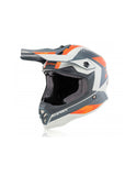 ACERBIS - CASCO IMPACT STEEL JUNIOR ARANCIO/GRIGIO