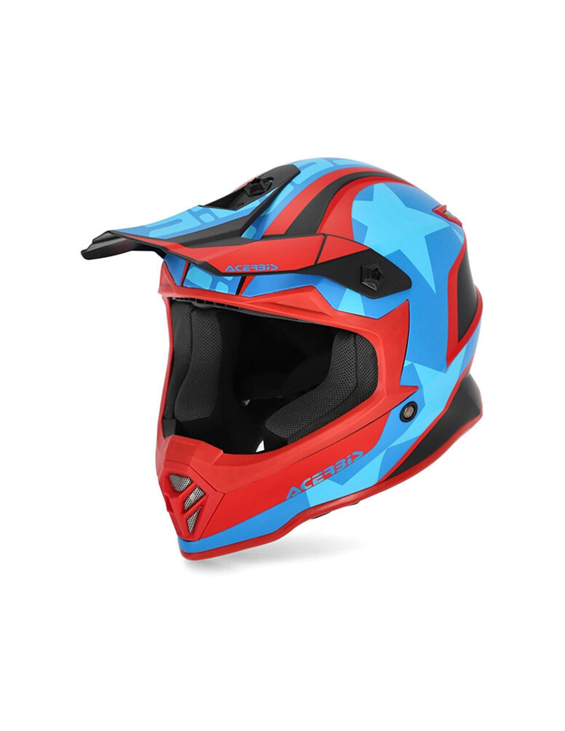 ACERBIS - CASCO IMPACT STEEL JUNIOR ROSSO/BLU – 1 – Maximomoto PT