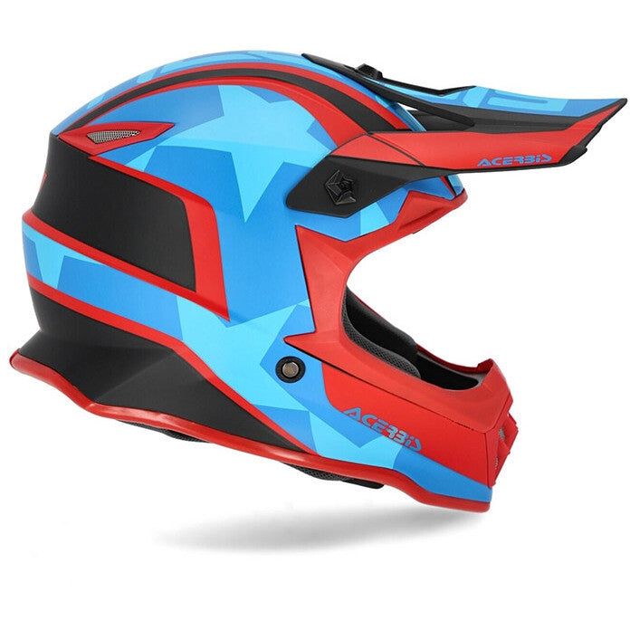 ACERBIS - CASCO IMPACT STEEL JUNIOR ROSSO/BLU – 2 – Maximomoto PT