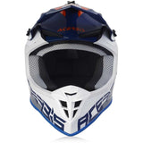 ACERBIS - CASCO LINEAR BIANCO/BLU