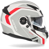 ACERBIS - CASCO CAPACETE REDERWEL BIANCO/ROSSO