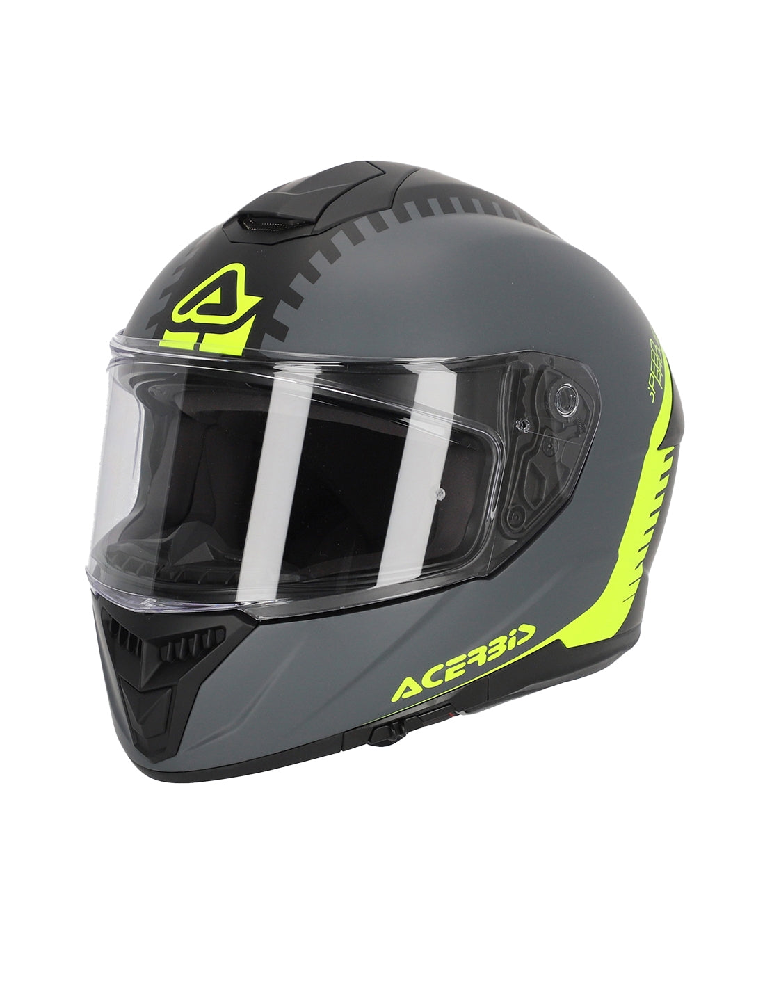 ACERBIS - CASCO CAPACETE TARMAK GRIGIO/GIALLO – 1 – Maximomoto PT