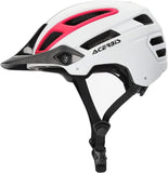 ACERBIS - CASCO DOUBLEP BIANCO/VIOLA