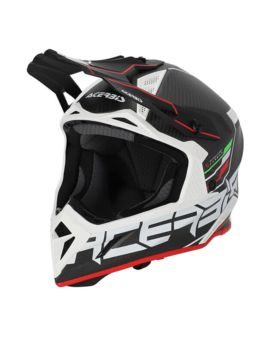 ACERBIS - CASCO STEEL CARBON 2206 NERO/ROSSO