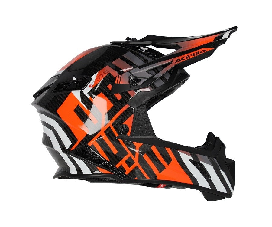 ACERBIS - CASCO STEEL CARBON 2206 NERO/ARANCIO FLUO  – 3 – Maximomoto PT
