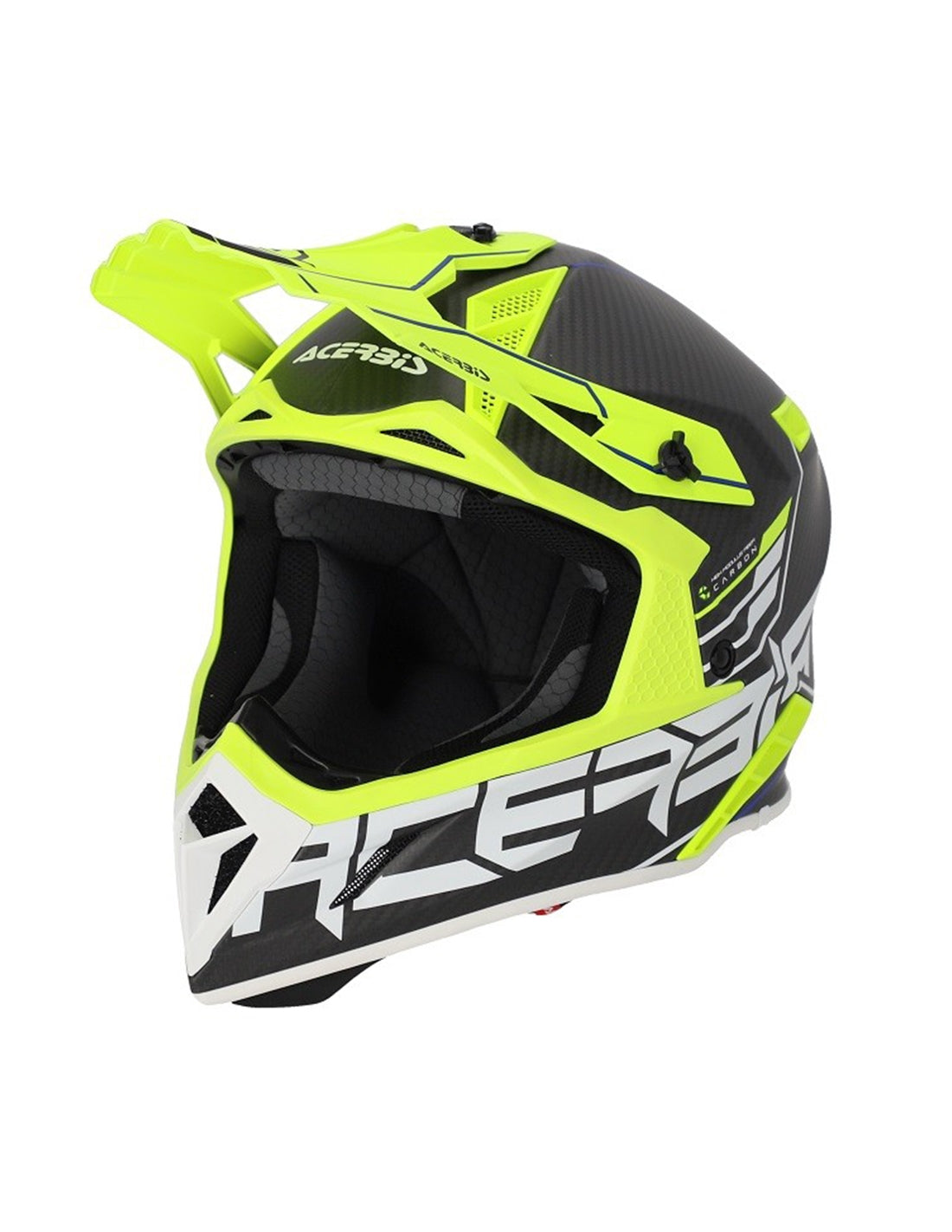 ACERBIS - CASCO STEEL CARBON 2206 NERO/GIALLO FLUO