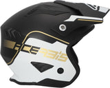 ACERBIS - CASCO JET ARIA 2206 BIANCO/NERO/ORO