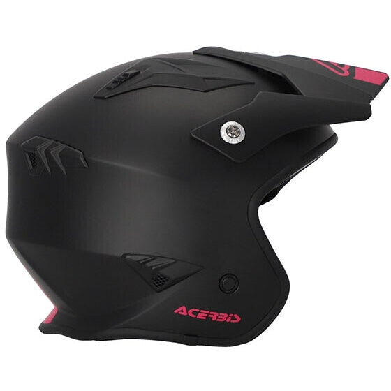 ACERBIS - CASCO JET ARIA 2206 BLACK/PINK – 2 – Maximomoto PT