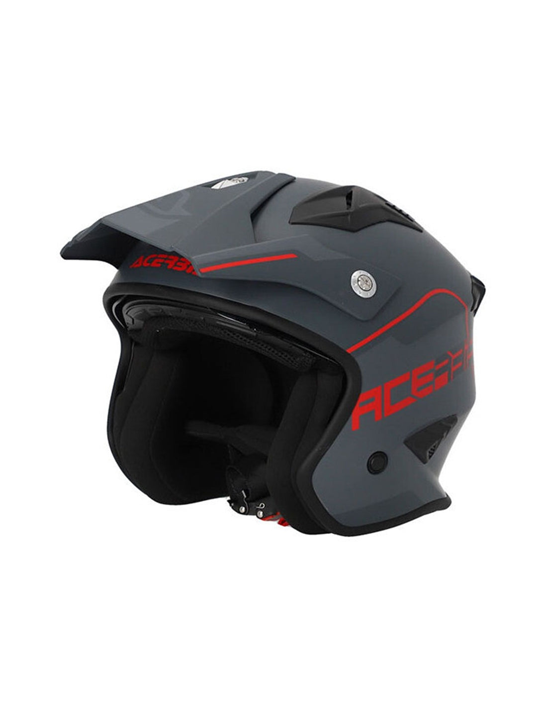 ACERBIS - CASCO JET ARIA 2206 GREY/RED – 1 – Maximomoto PT