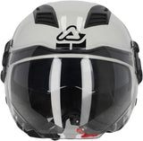 ACERBIS - CASCO JET VENTO GRIGIO CHIARO