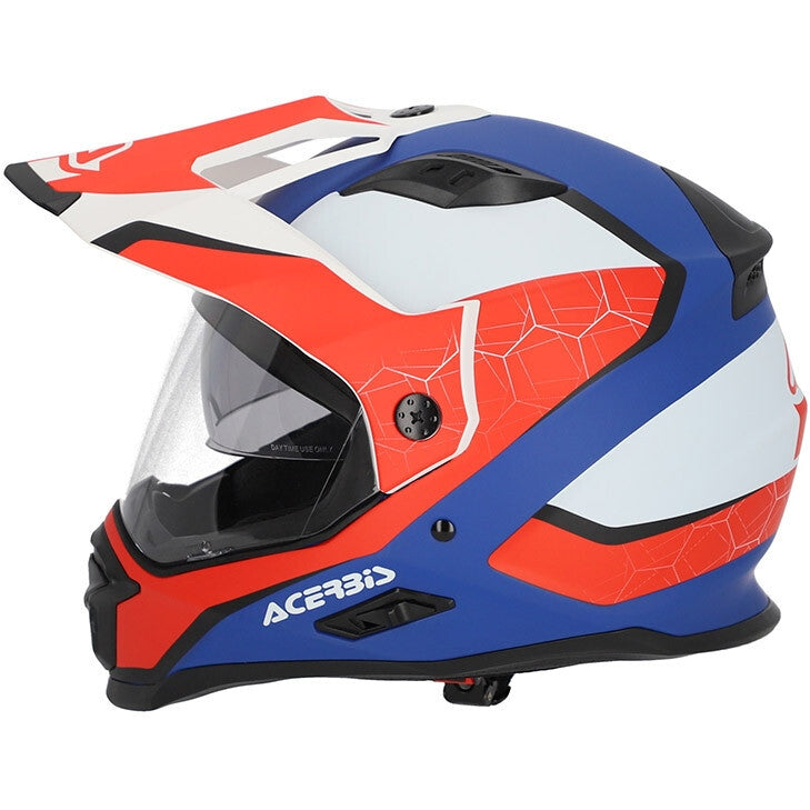 ACERBIS - CASCO REACTIVE 2206 BIANCO/BLU/ROSSO – 2 – Maximomoto PT
