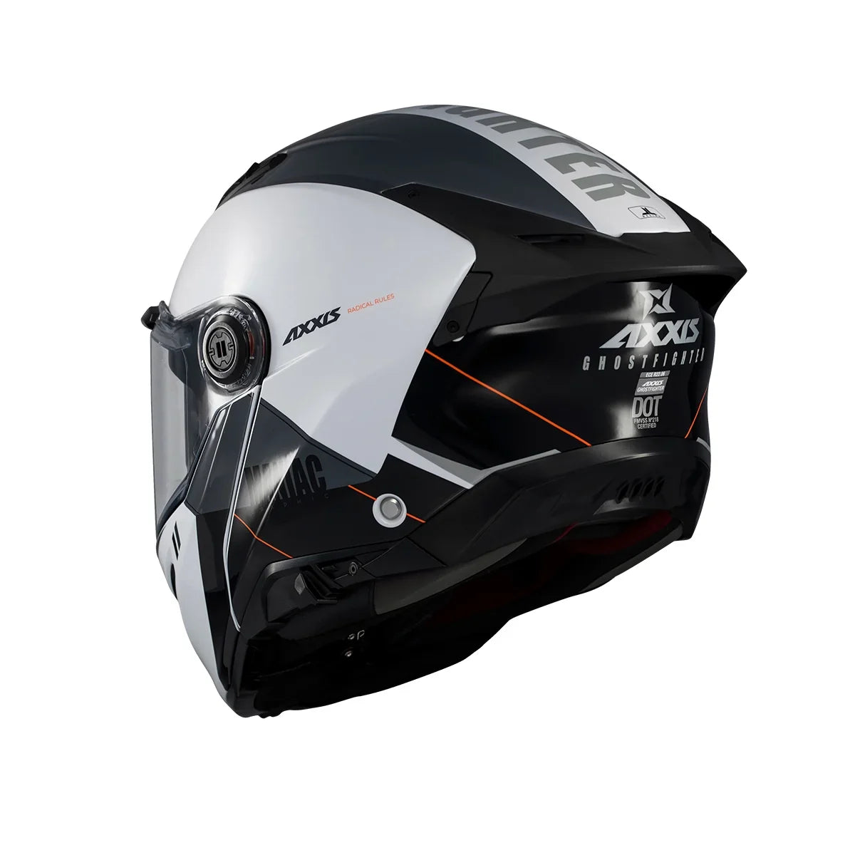 AXXIS FU409SV GHOSTFIGHTER SV MANIAC CAPACETE DE MOTO A2 BRILLO – 9 – Maximomoto PT