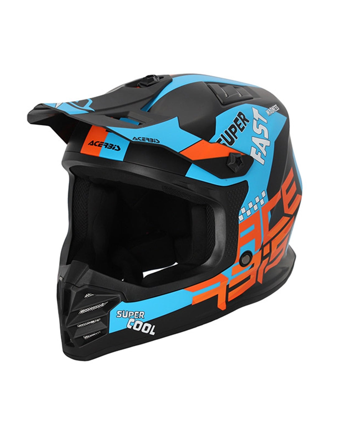ACERBIS - CASCO PROFILE JUNIOR NERO/ARANCIO – 1 – Maximomoto PT