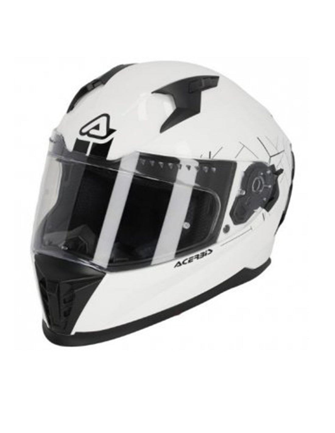 ACERBIS X-WAY MOTOCICLETA DE TURISMO CAPACETE INTEGRAL BRANCA