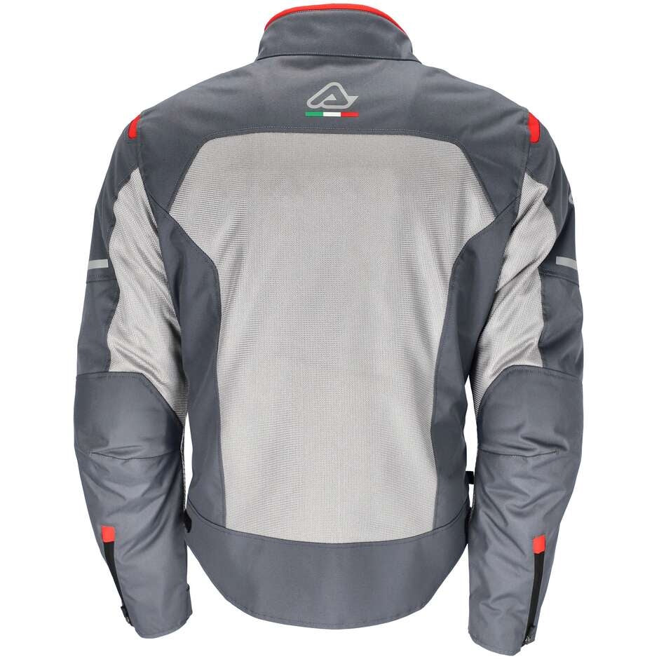 ACERBIS - casacos CE ON ROAD RUBY GRIGIO/ROSSO – 2 – Maximomoto PT
