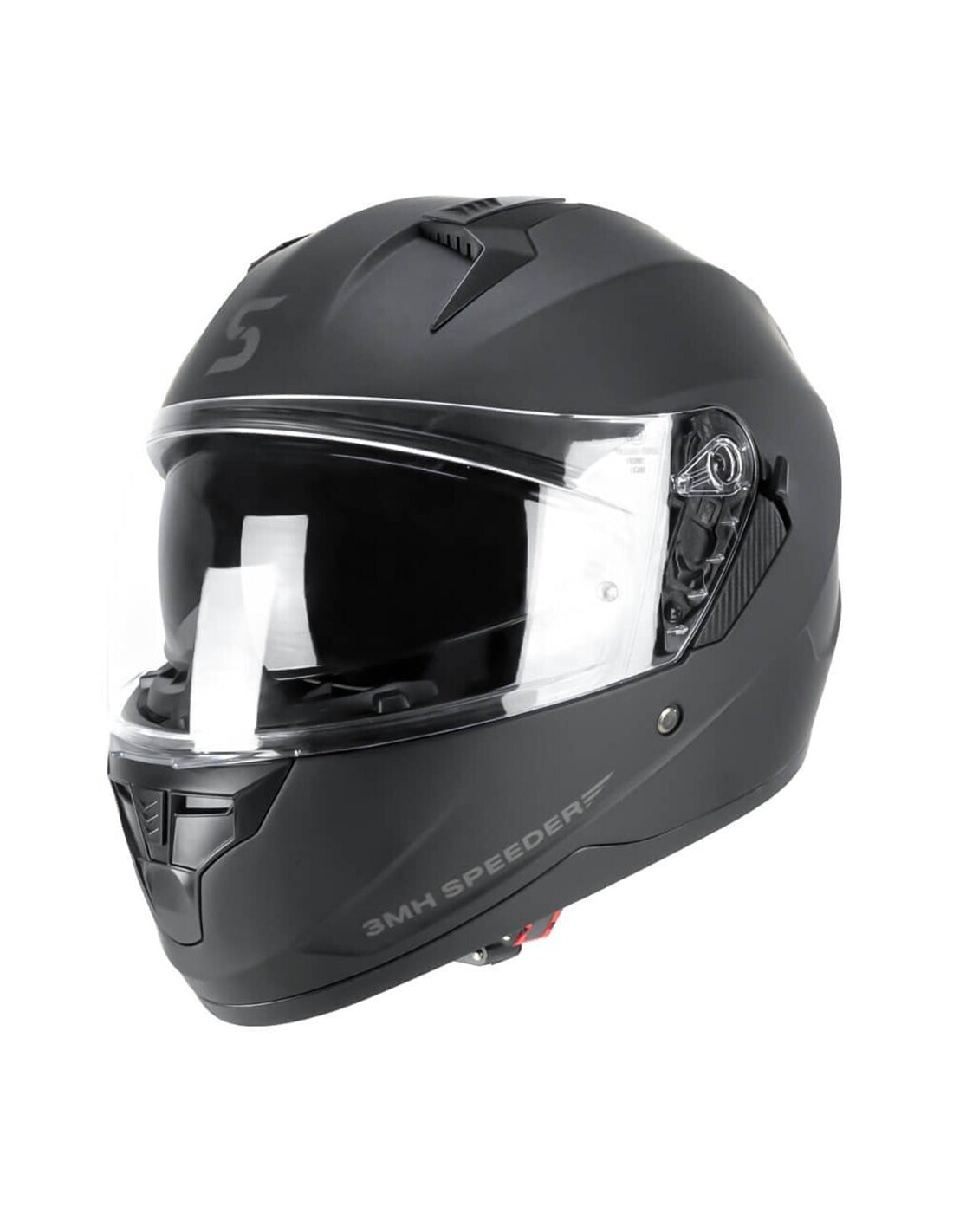 SKA-P 3MHA SPEEDER MONO Integral Moto Casco Negro Mate – 3 – Maximomoto PT