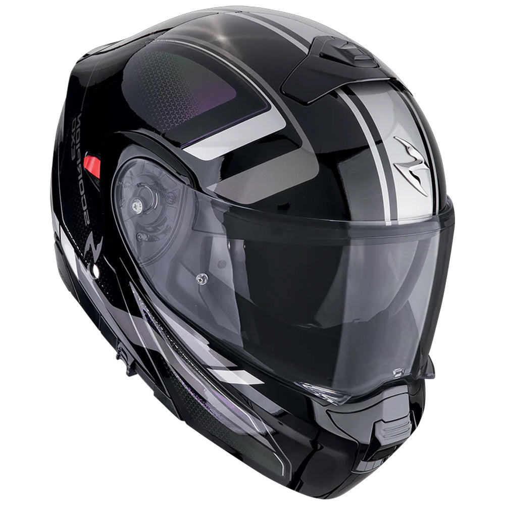 SCORPION EXO-930 EVO ARDENS CASCO MODULAR NEGRO CAMALEÓN – 2 – Maximomoto PT