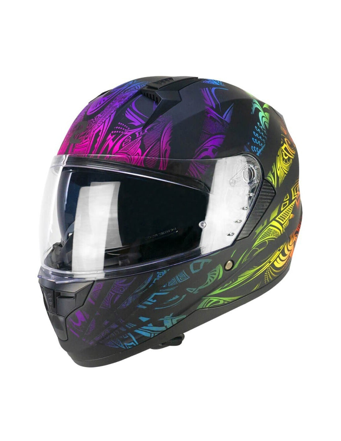 SKA-P 3MHS SPEEDER RAINBOW CASCO INTEGRALES NERO VERDE ROSSO OPACO – 2 – Maximomoto PT