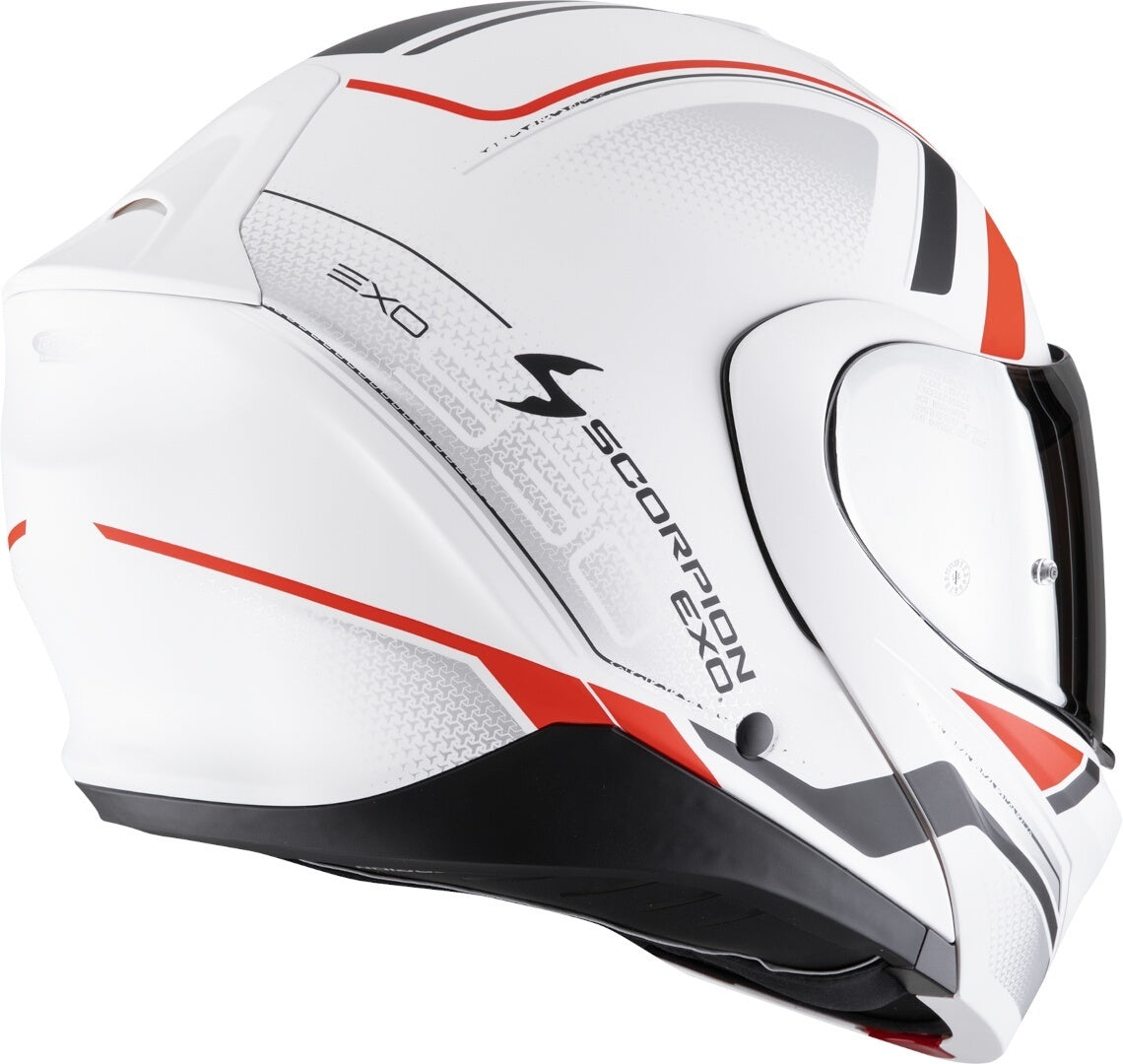 SCORPION EXO-930 EVO ARDENS CASCO MODULAR MATE NEGRO ROJO – 2 – Maximomoto PT