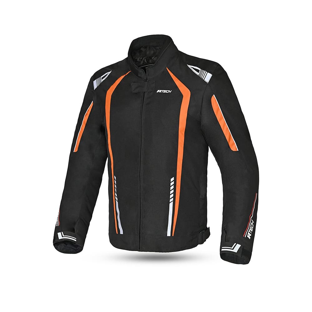 R-TECH MARSHAL Moto Textil Homem Casacos Preto Laranja