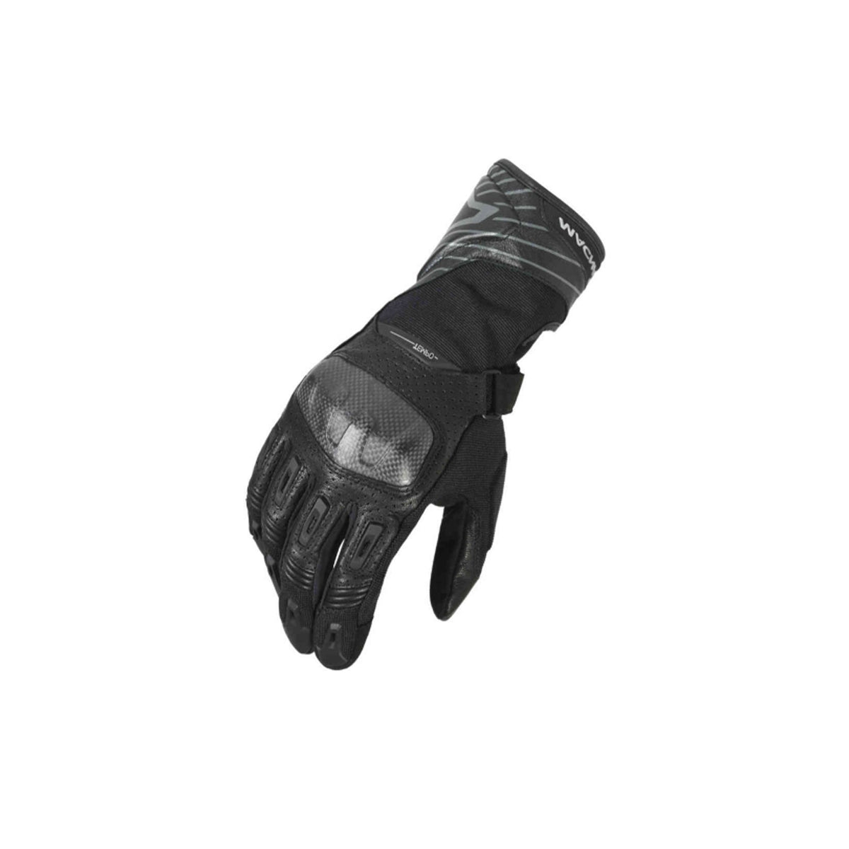 Macna Tempo Luvas perforados Black