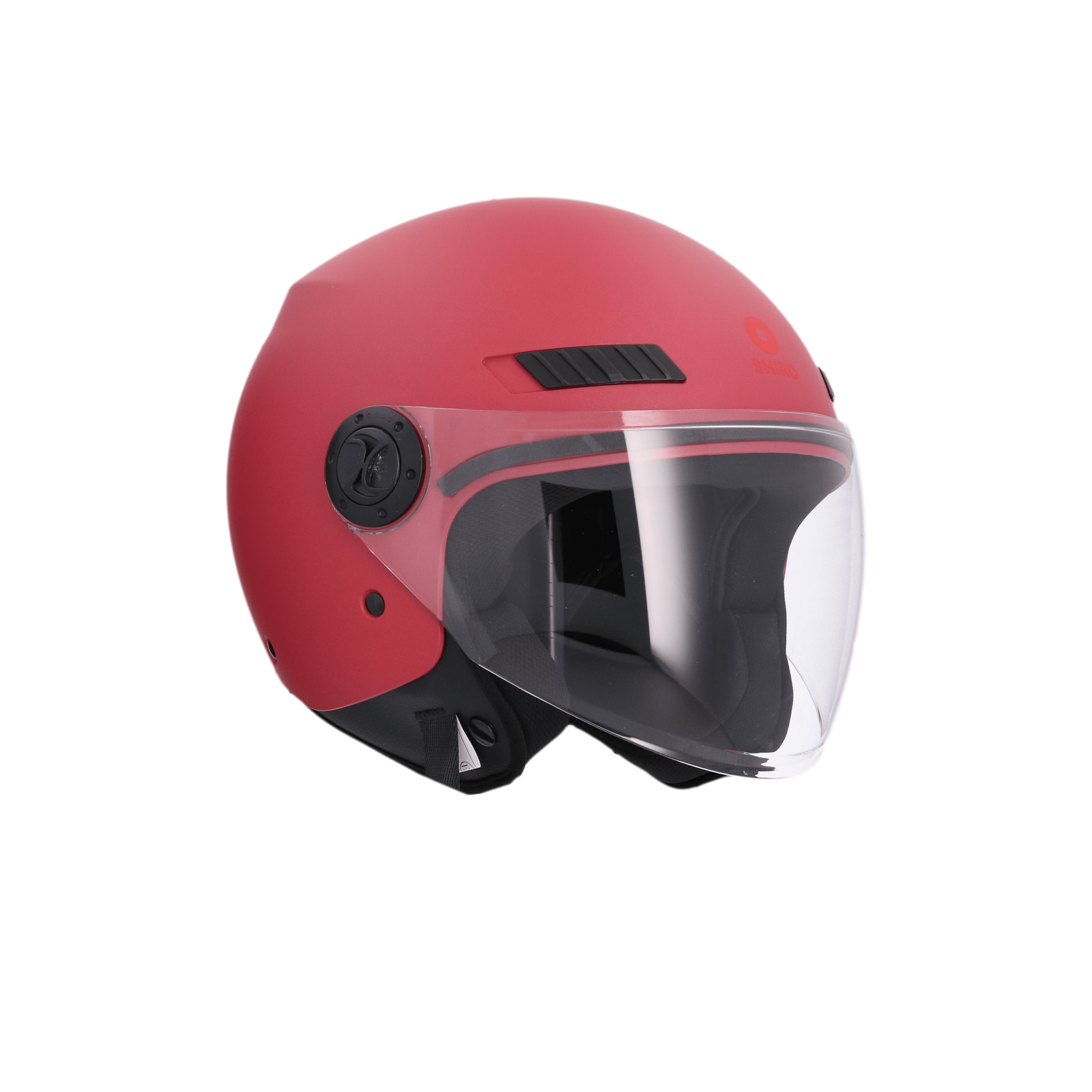 SHIRO CASCO SH-62 KIOTO MONOCOLOR ROJO MATE – 7 – Maximomoto PT