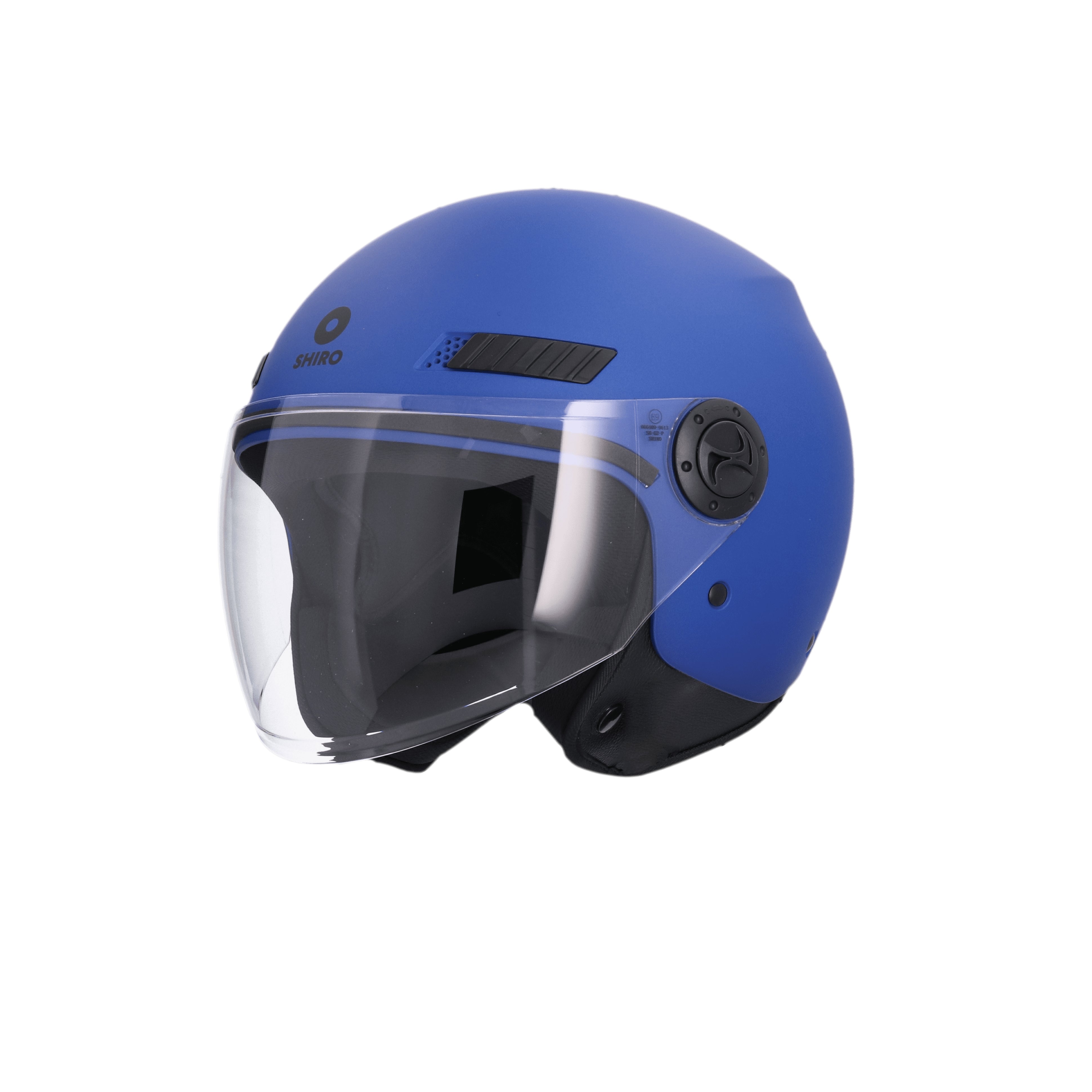 SHIRO CASCO SH-62 KIOTO MONOCOLOR MATTE BLUE – 1 – Maximomoto PT